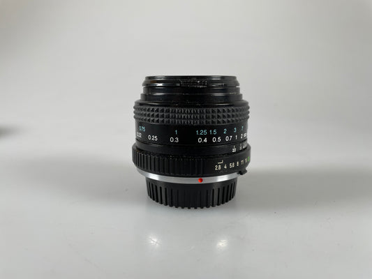 Tokina 28mm f2.8 EL Lens 28/2.8 Minolta MD