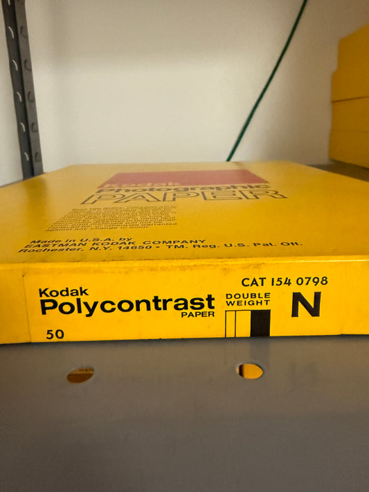 Kodak Polycontrast N double weight Photo Paper 50 Sheets 11x14 inch