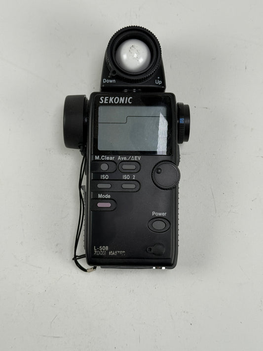 Sekonic L-508 Zoom Master Flash Light Meter