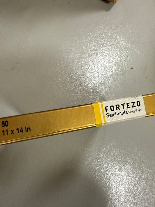 Forte Fortezo grade 3 semi matte 11x14" Photo Paper 50 sheets unopened NOS