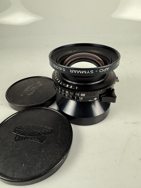 Schneider APO SYMMAR 210mm f5.6 MC Lens Copal No.1