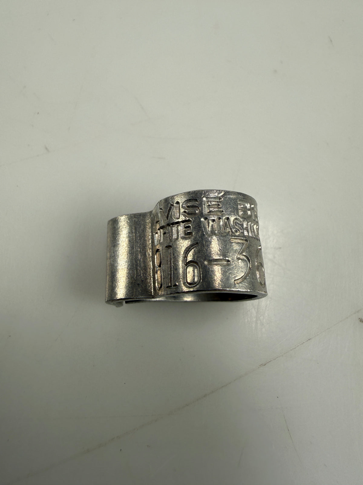 Federal AVISE BIRD BAND Duck Raptor Lock On Band Washington DC US Govt