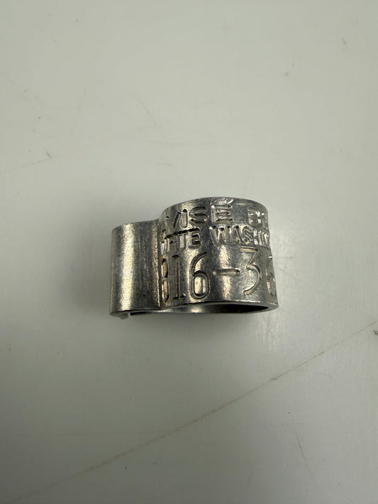 Federal EAGLE AVISE BIRD BAND Duck Raptor Lock On Band Washington DC US Govt