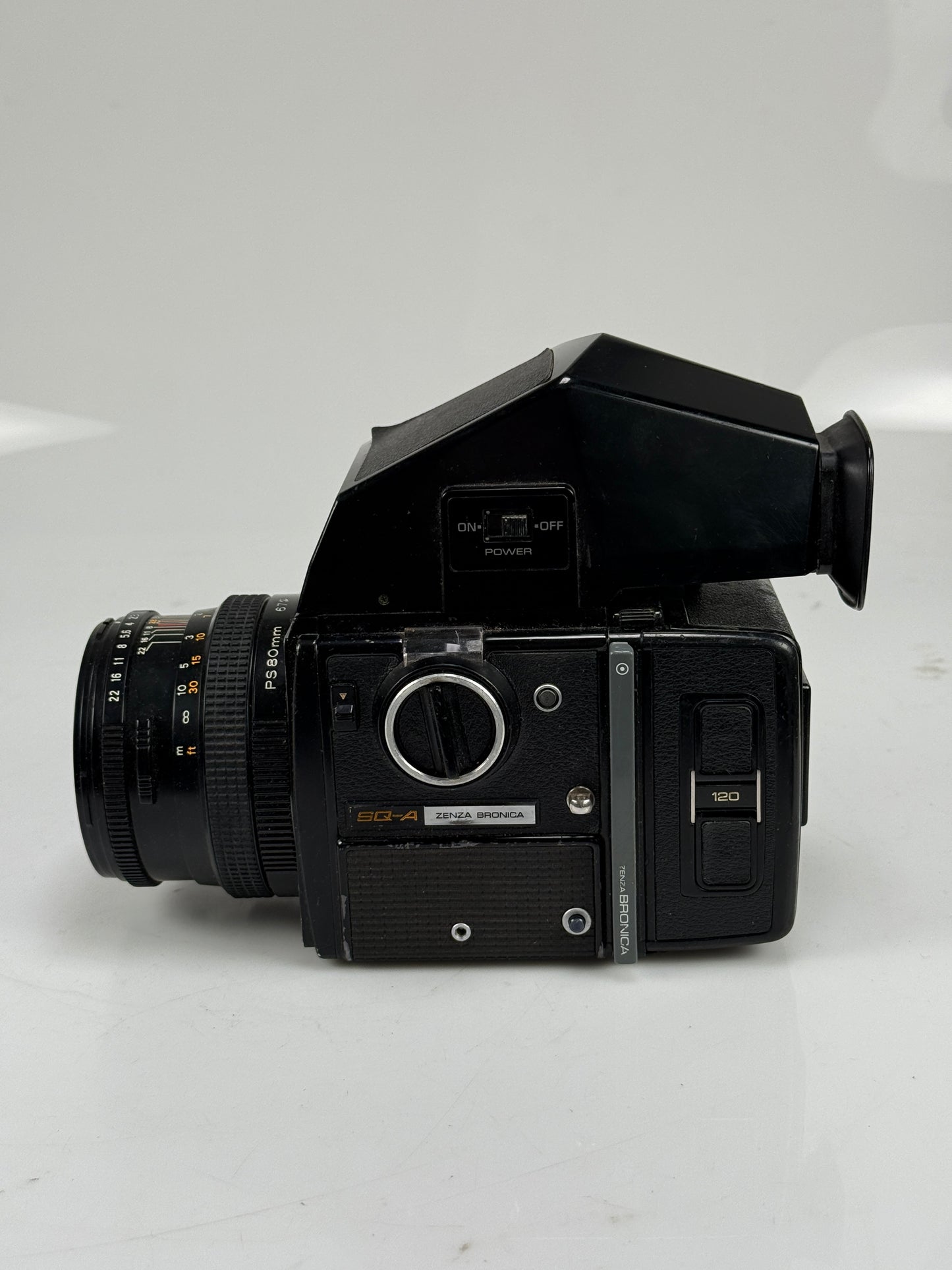 Zenza Bronica SQ-A 6x6 Film Camera AE Finder 80mm f2.8 PS lens kit