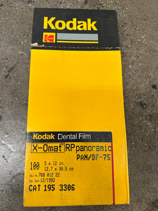 Kodak Dental FILM X-Omat RP panoramic 5x12 in 100 sheets | PAN DF-75