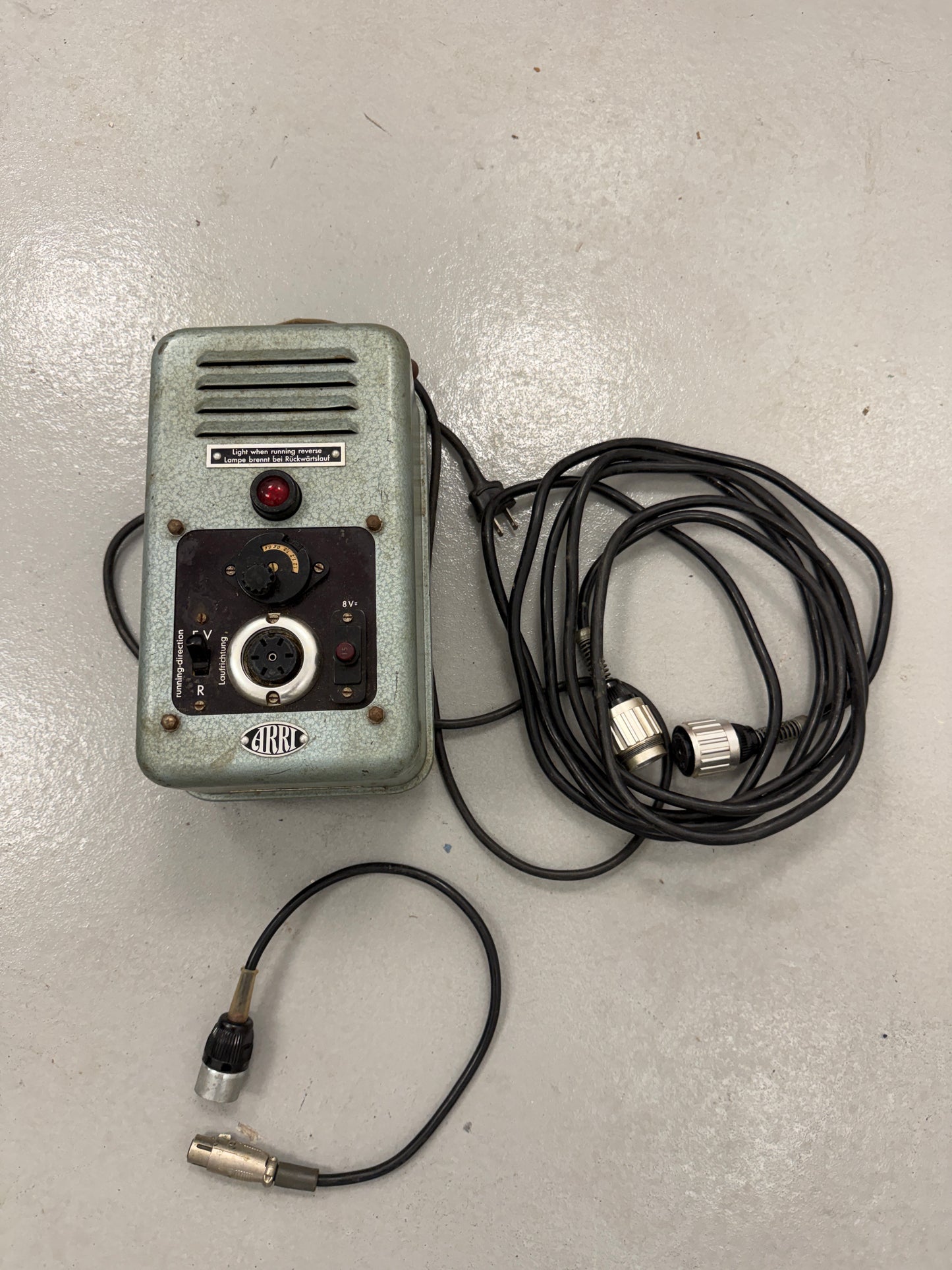 Arri Arriflex Synchronous Motor Power Supply 6 Pin RARE with cable