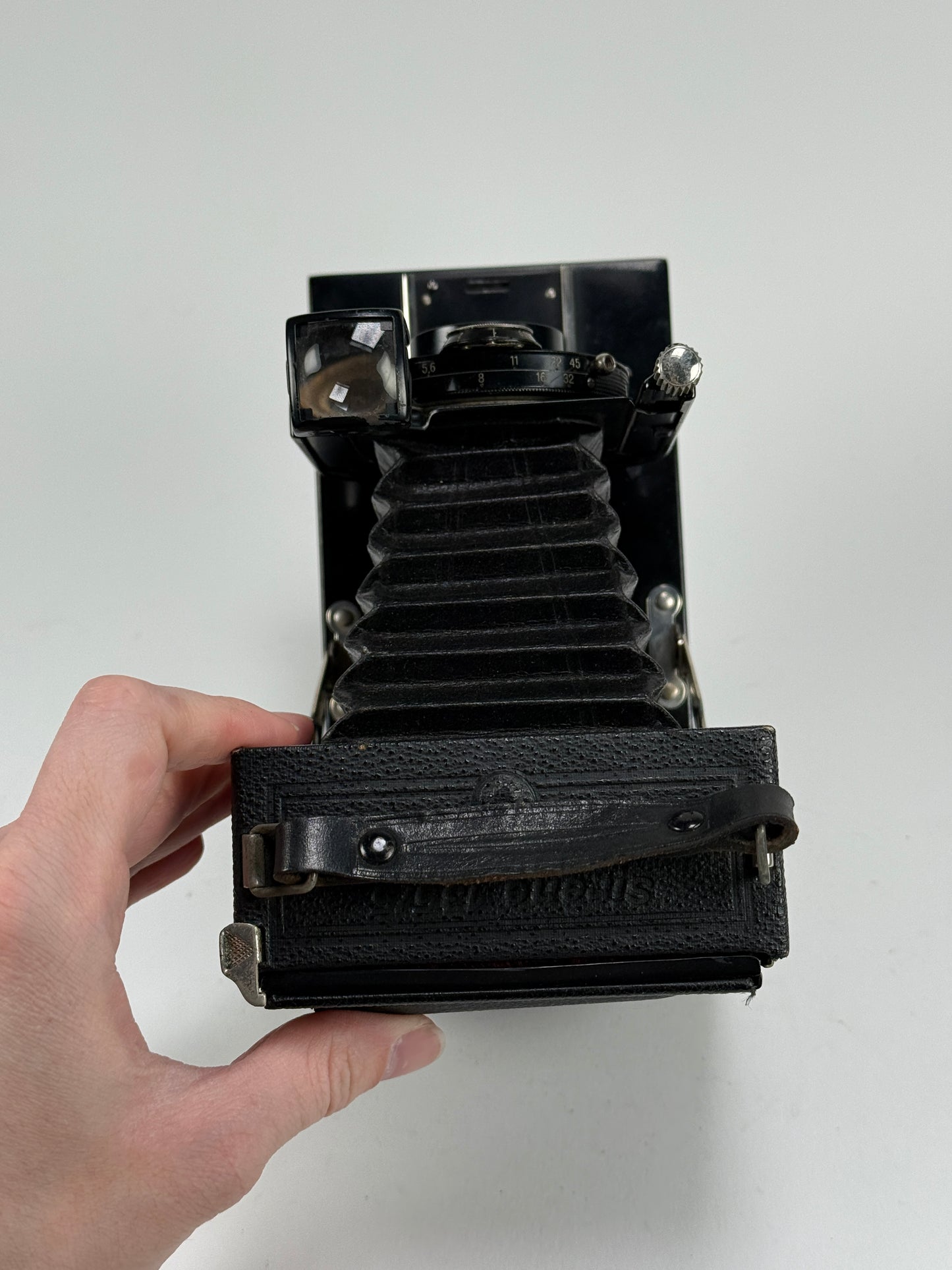 Zeiss Ikon Sirene 135/5 Folding Plate Camera w Anastigmat 135mm f4.5