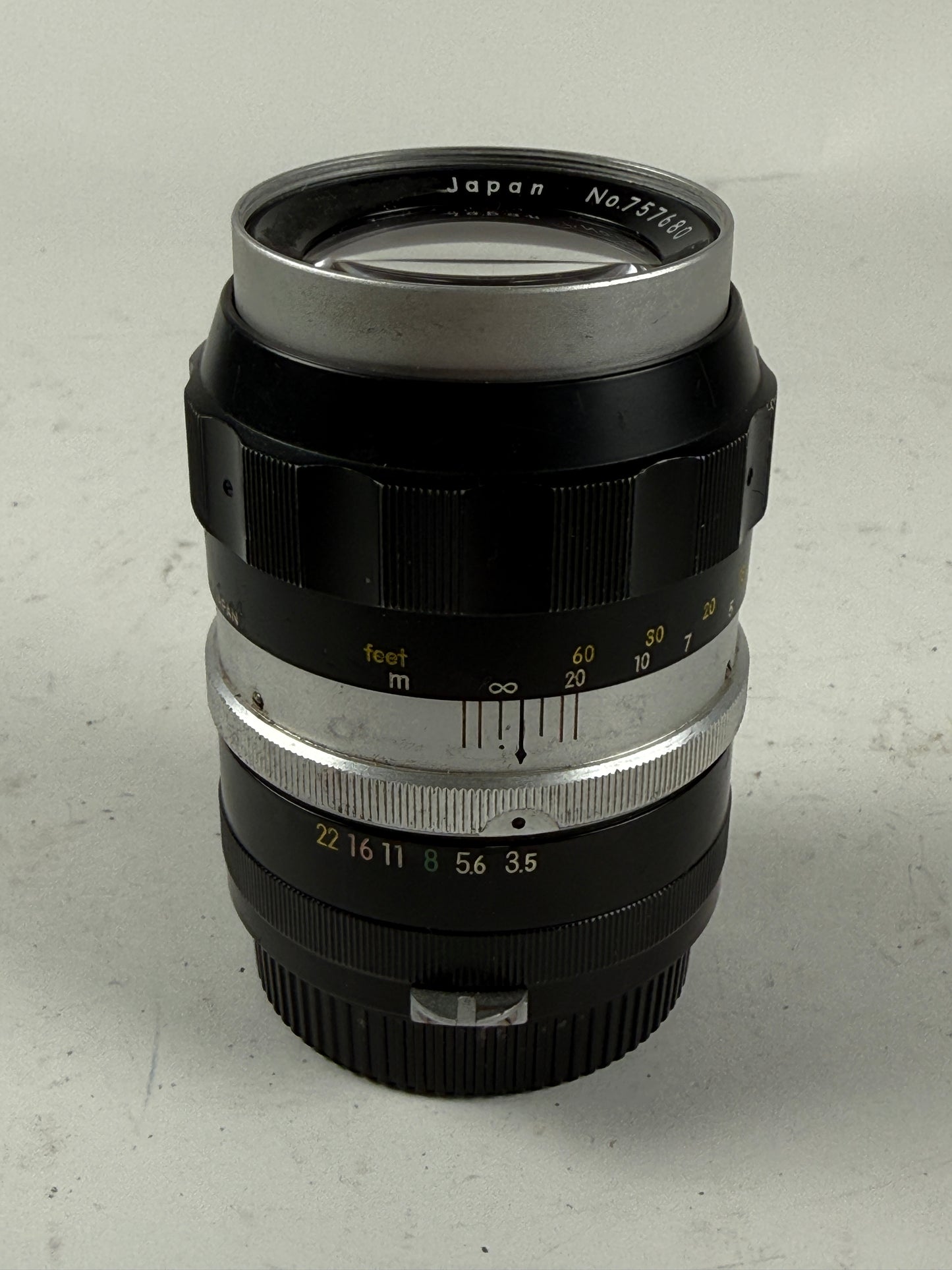 Nikon Nikkor-Q 135mm f3.5 Non AI lens