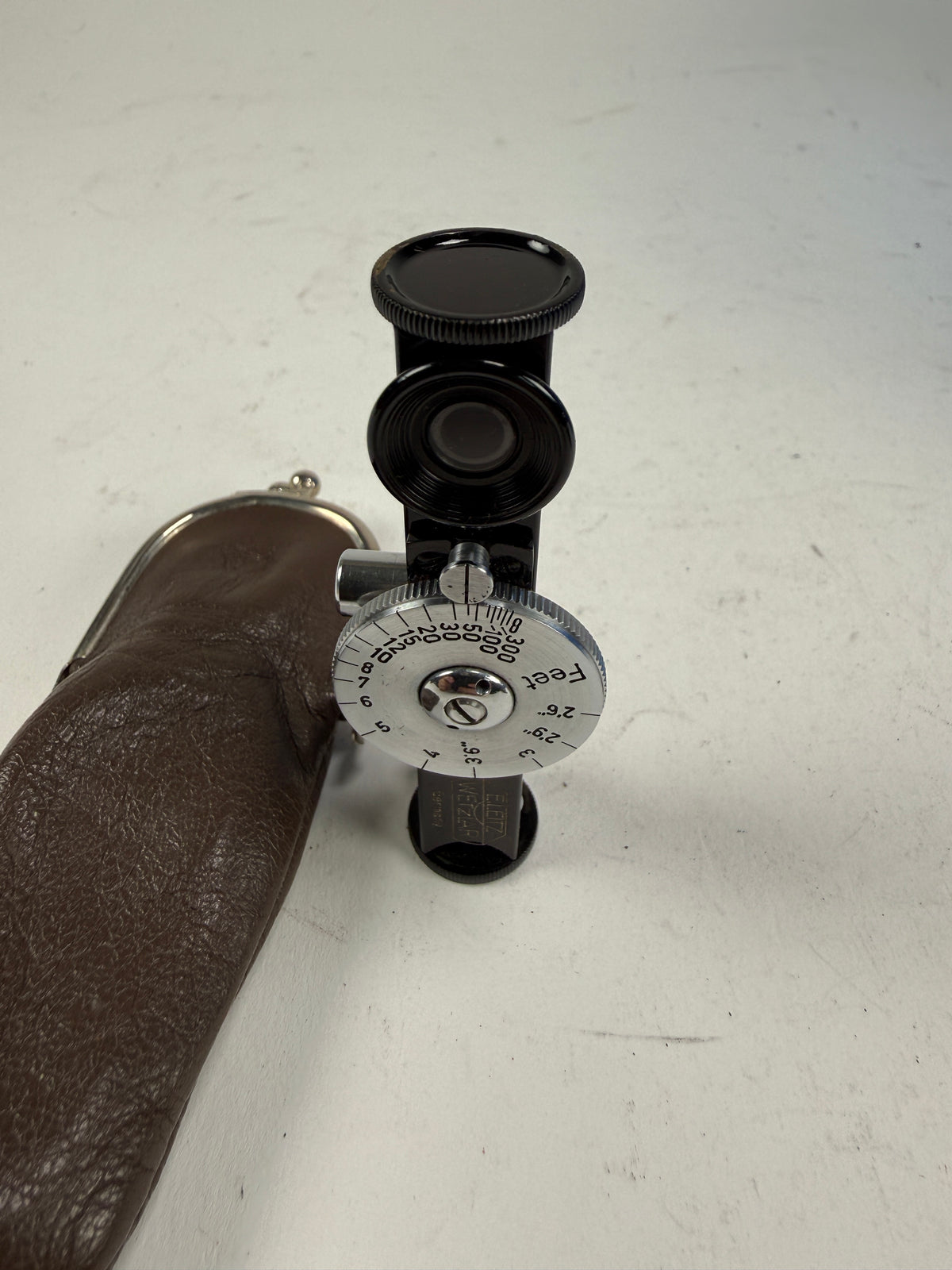 Leica Black paint & Chrome FOKOS Rangefinder with case