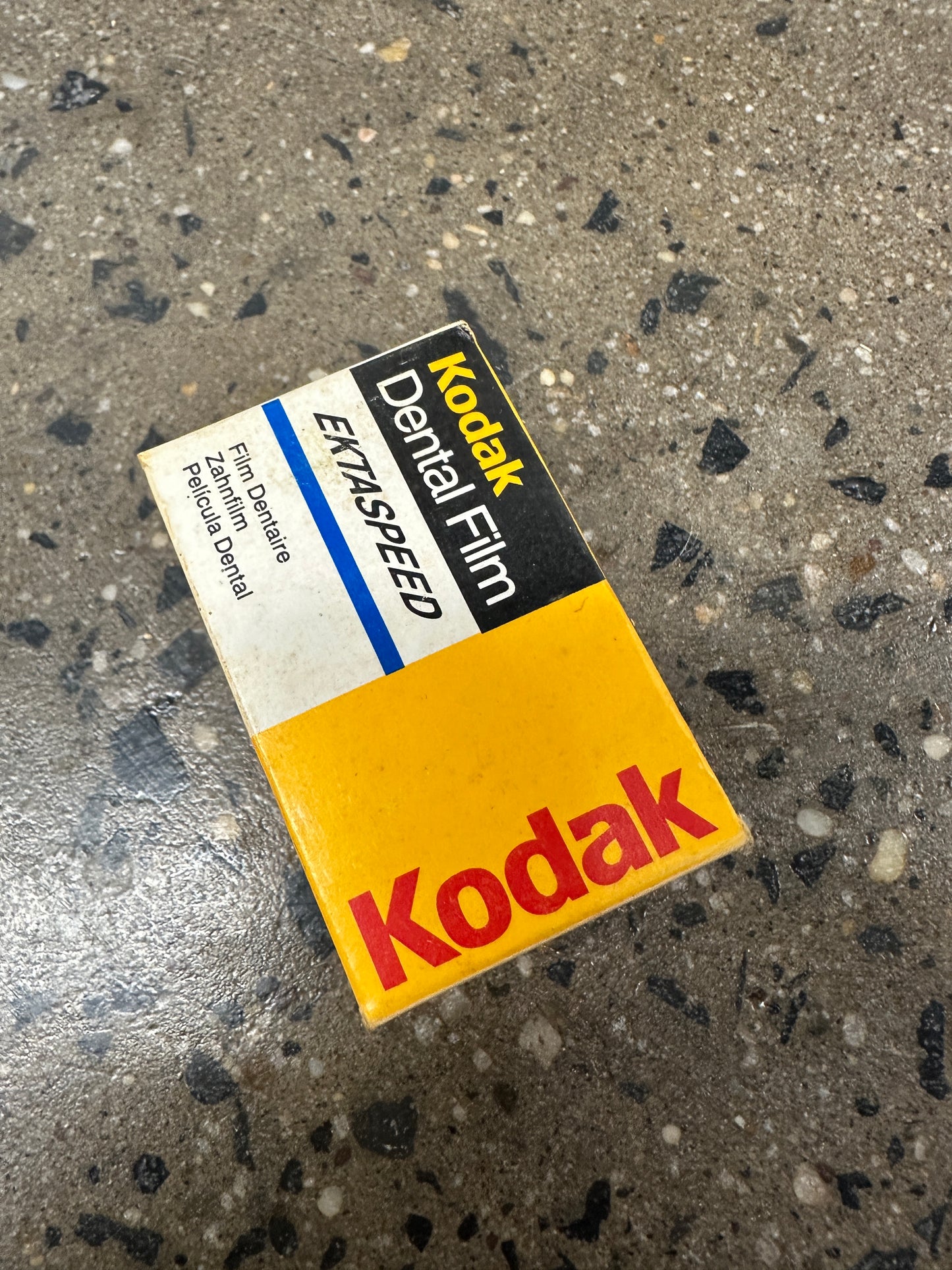 Kodak Dental Film EktaSpeed EB-01 Size 0 25 1-Film Packets Bite Wing