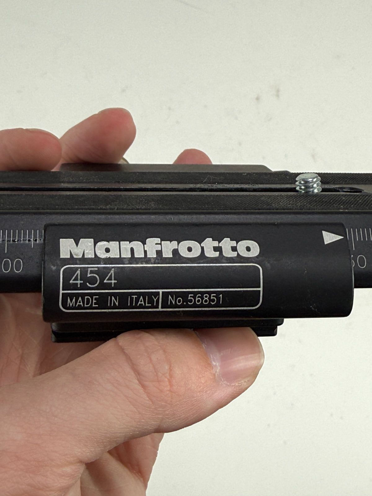 Manfrotto 3419 (454) Micro positioning sliding plate wormgear for Macro