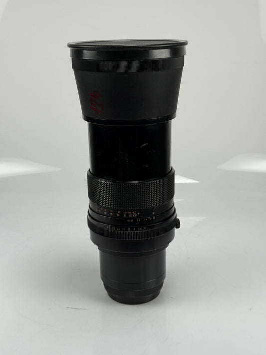 Carl Zeiss Jena Sonnar 300mm F4 lens Pentacon Six Mount