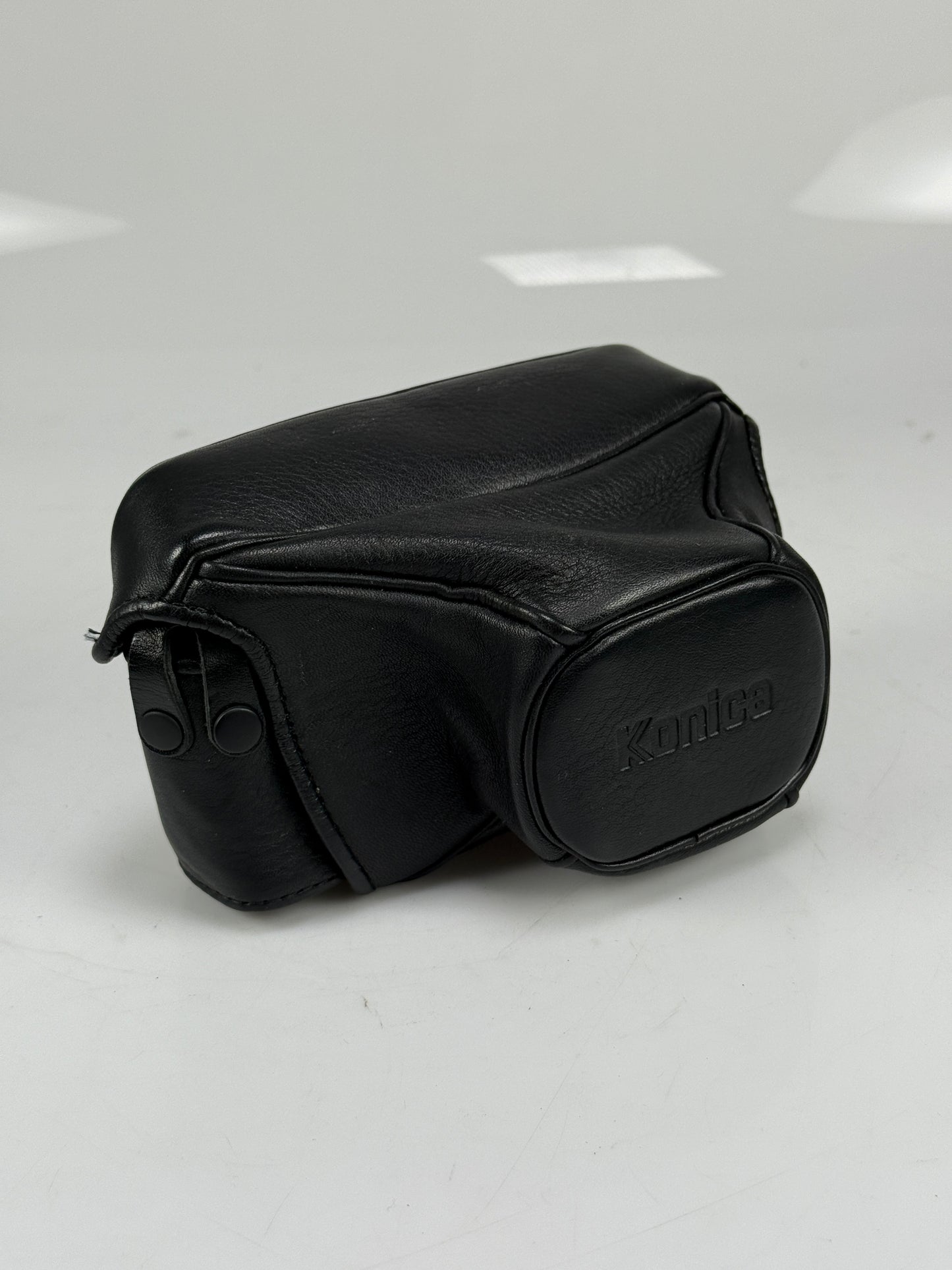 Konica HEXAR RF Leather Black Camera Case Genuine