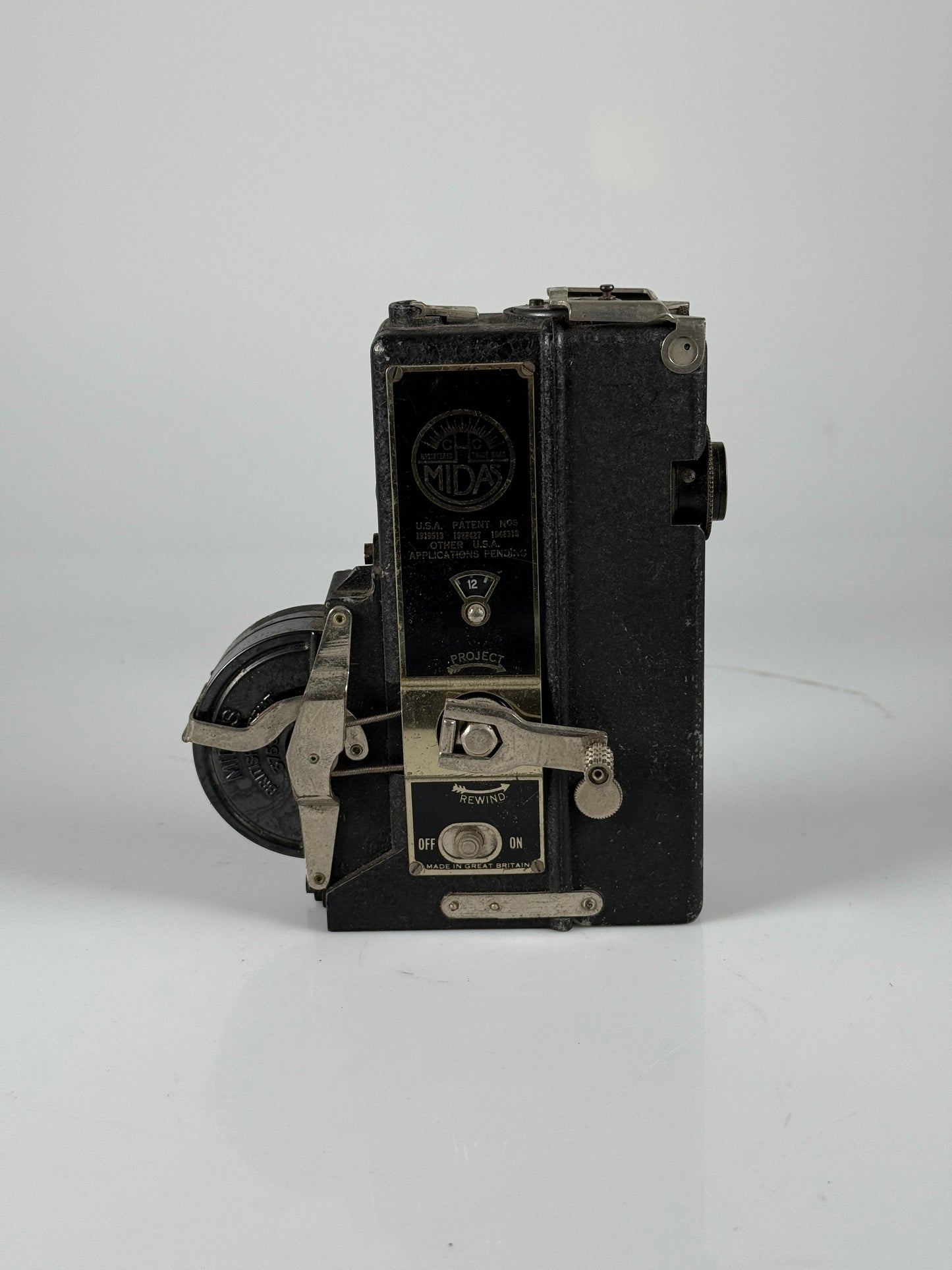 Midas 9mm Movie Camera Cine movie Projector Taylor Hobson f2.5