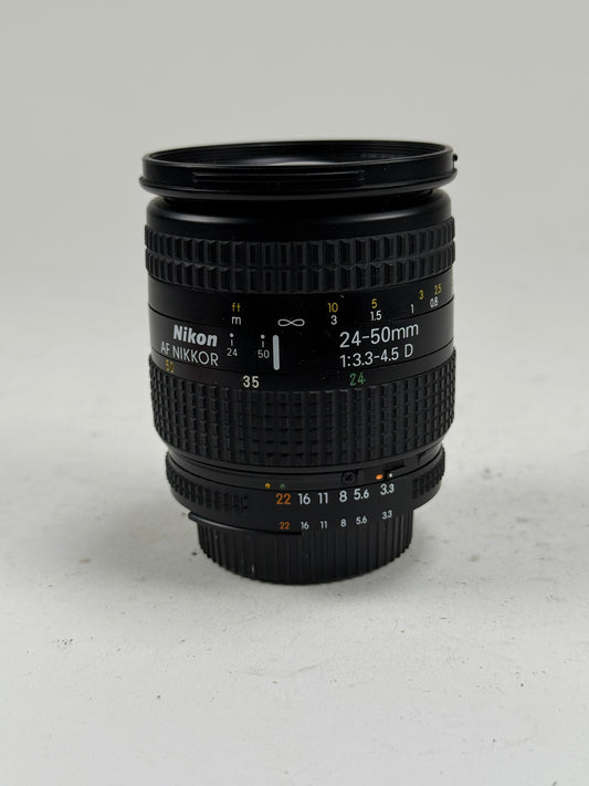 Nikon AF NIKKOR 24-50mm F3.3-4.5 D Wide Zoom Lens