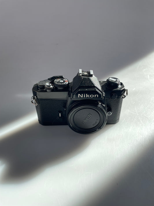 Nikon FM SLR Film Camera Body black