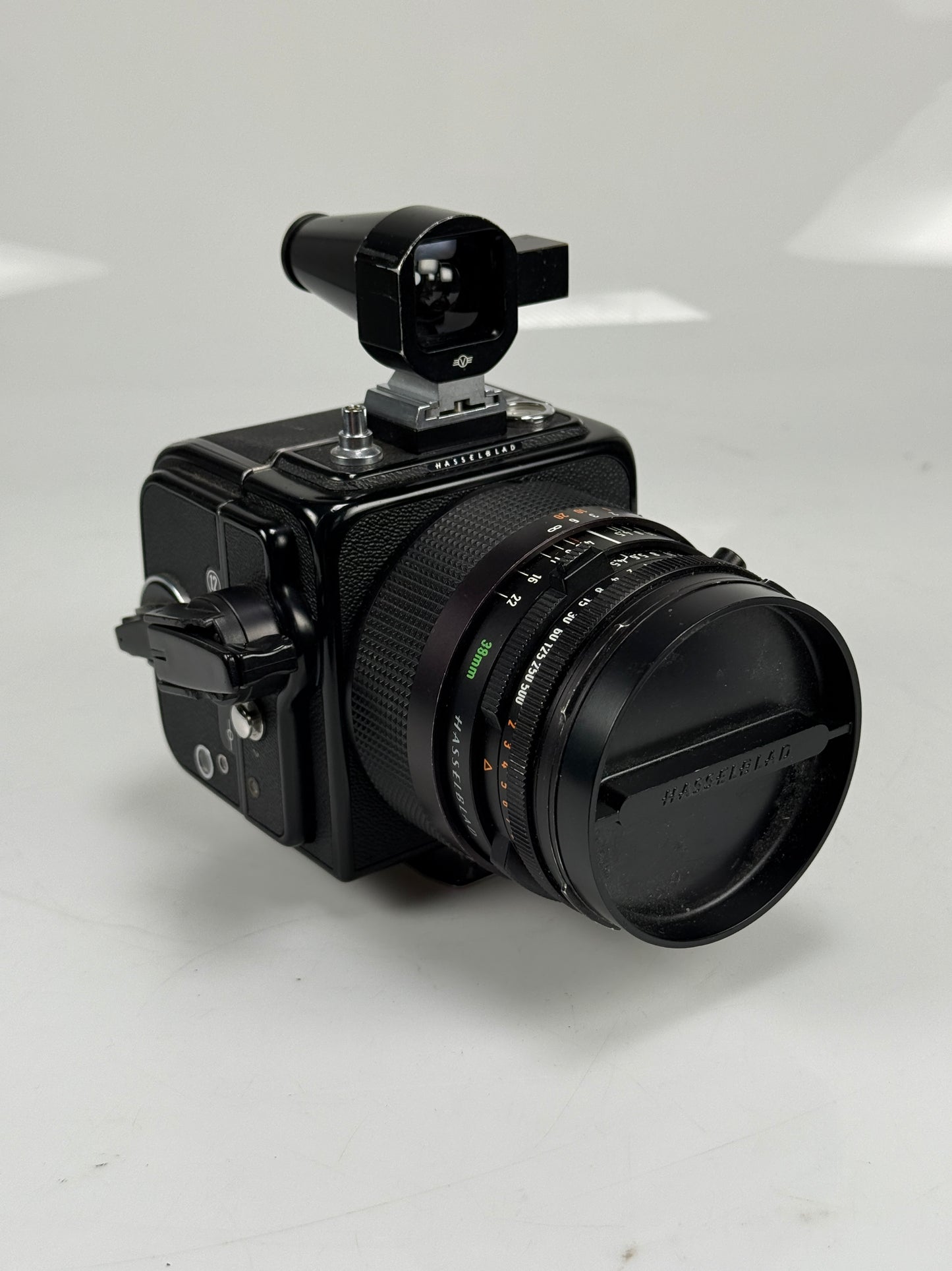Hasselblad SWC/M Camera Biogon 38mm Lens Finder, A12 Back Black