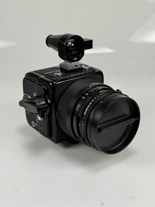 Hasselblad SWC/M Camera Biogon 38mm Lens Finder, A12 Back Black