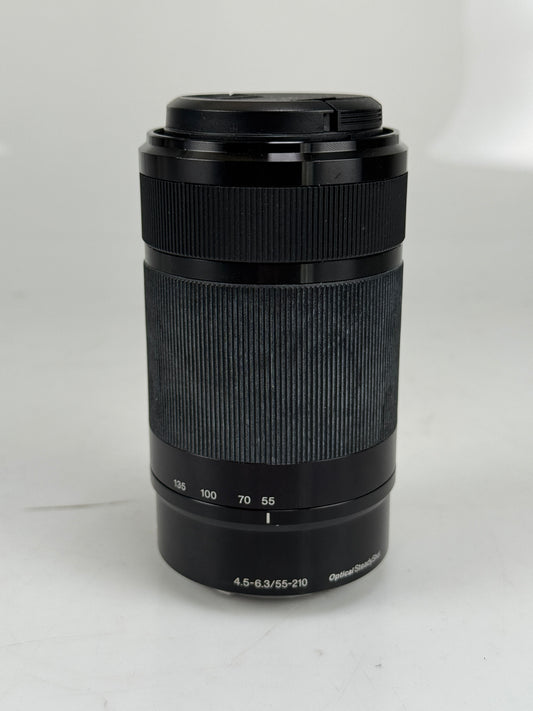 Sony SEL55210 55-210mm F4.5-6.3 OSS E Mount Lens black