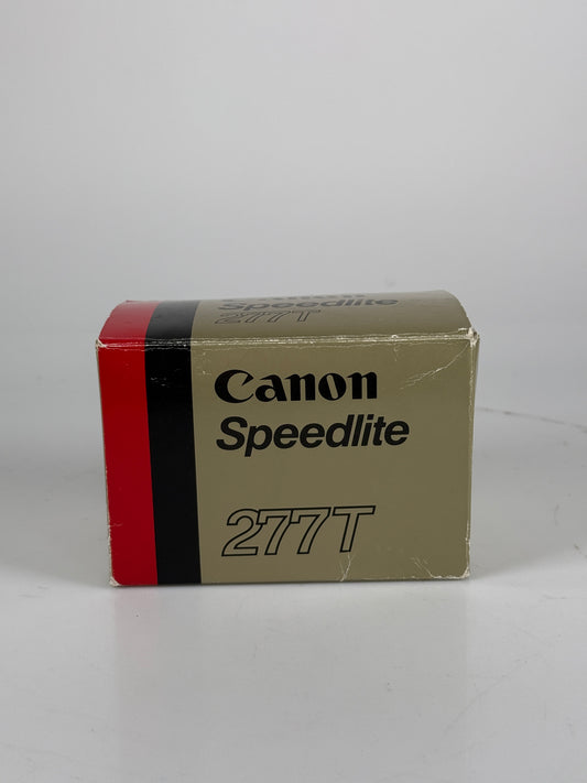 Canon Speed Light Flash 277T Shoe Mount for Canon A1 Ae1 AV1