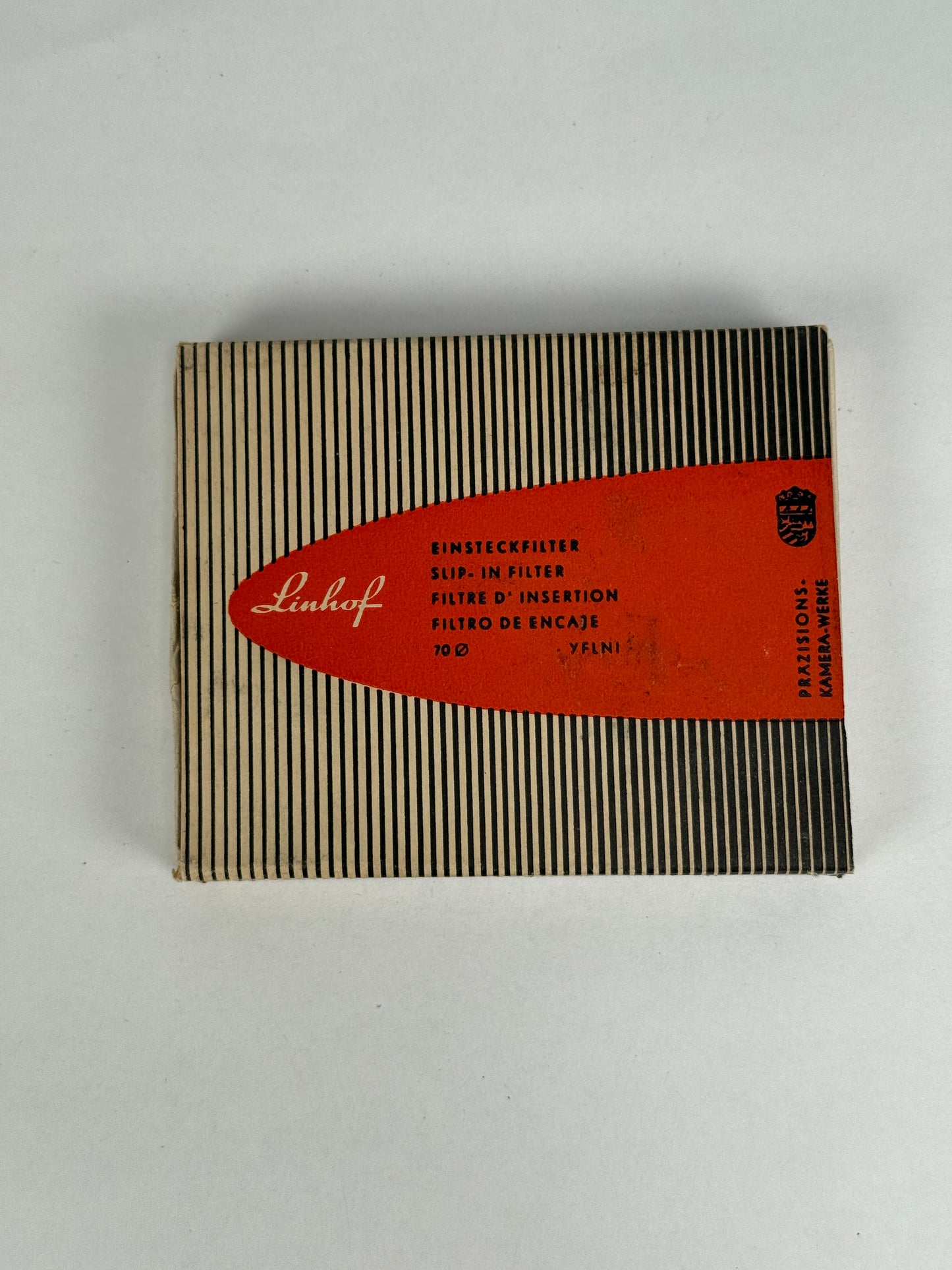 Linhof 70mm Drop in filter for universal shade red R1