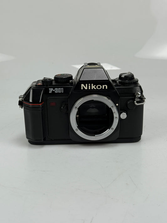 Nikon F301 F-301 35mm SLR Film Camera Body Only