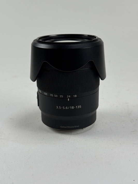 SONY E 18-135mm F3.5-5.6 OSS SEL18135 SONY E mount APS-C