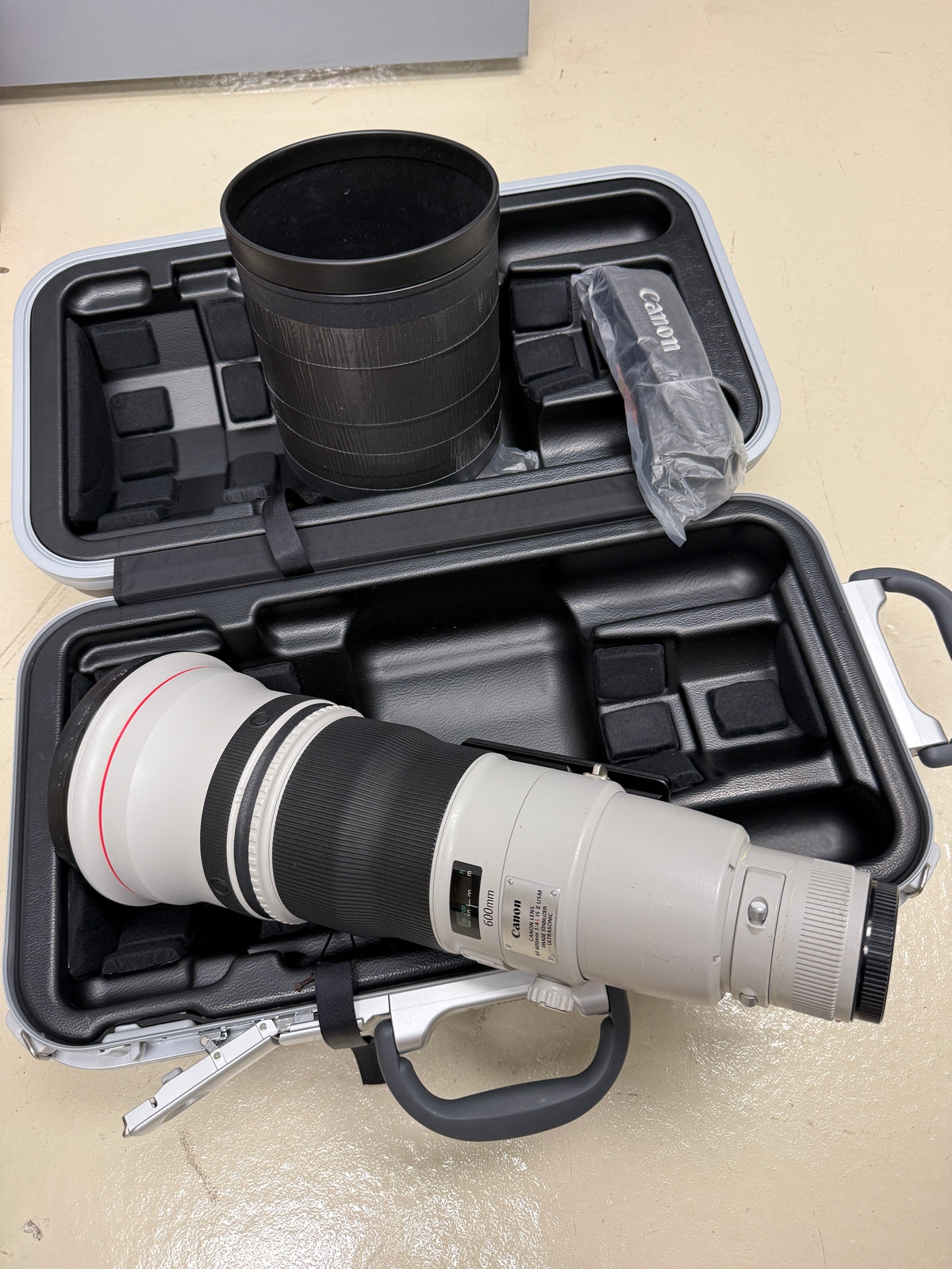 Canon lens EF 600mm F4 L IS II USM