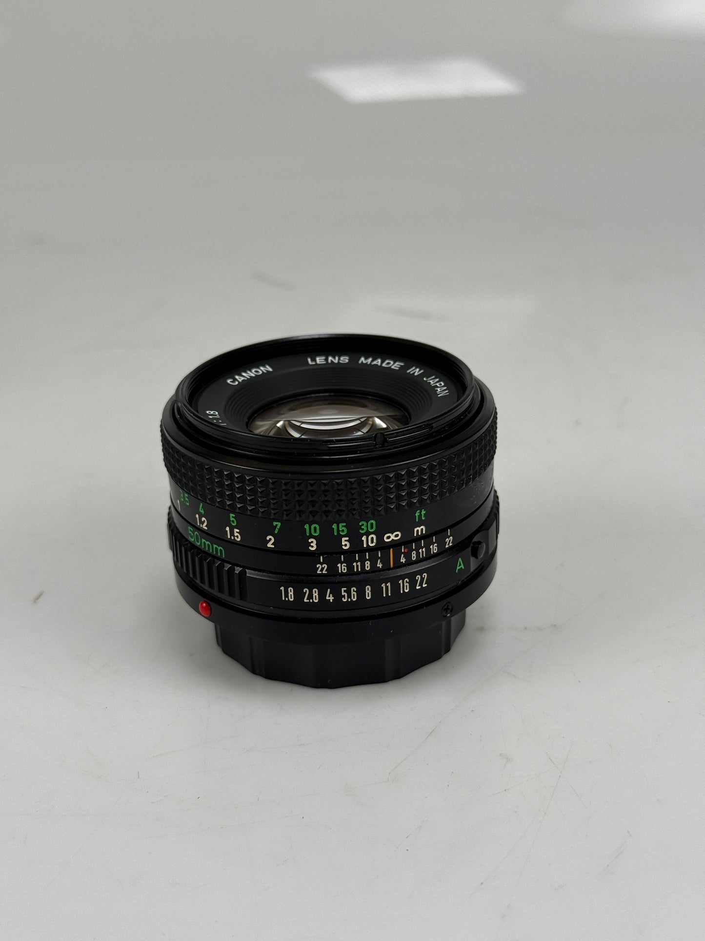 Canon 50mm F1.8 FDN New FD mount lens