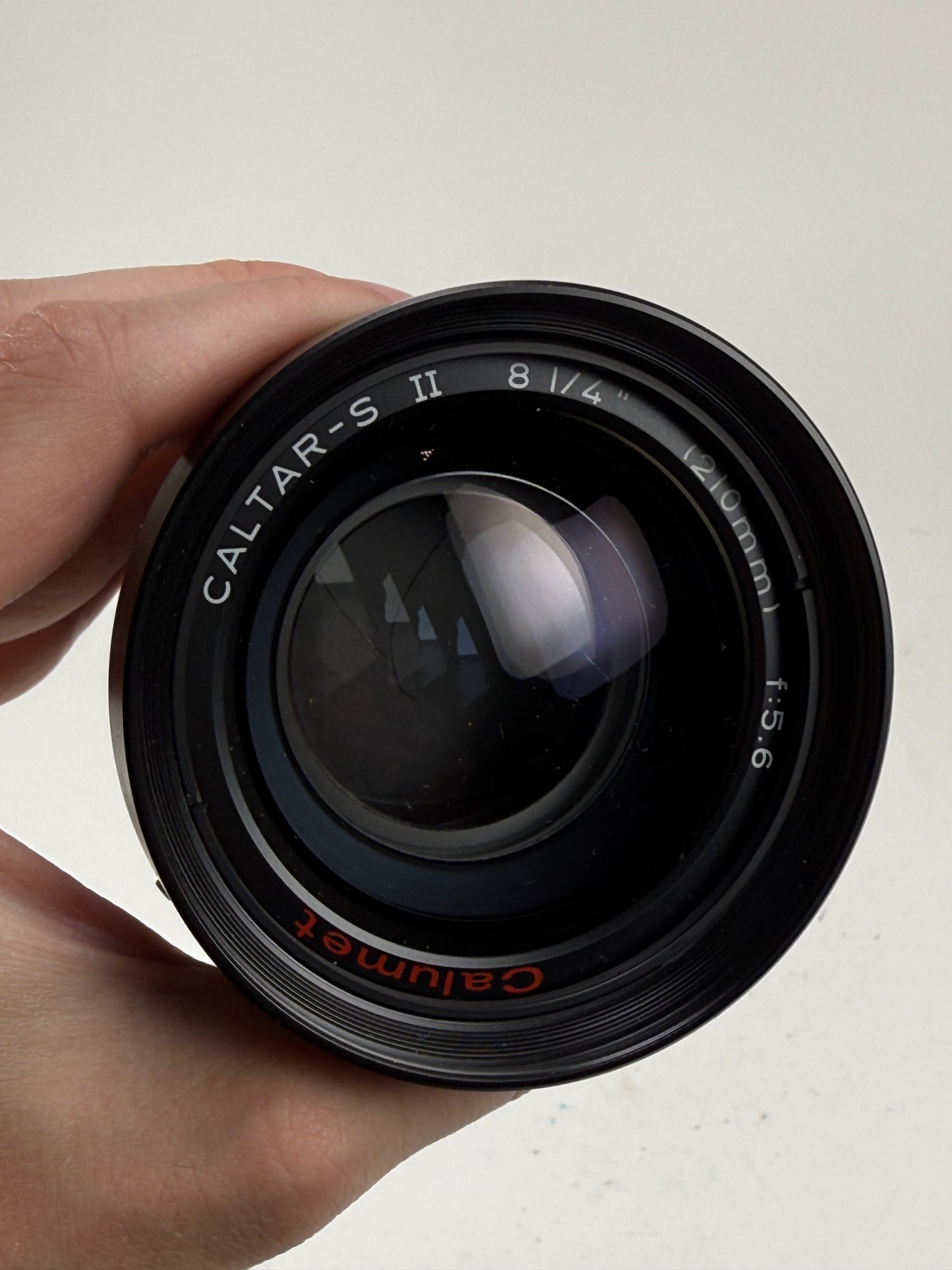 Calumet Caltar-S II 210mm (8 1/4") f5.6 Large Format Lens