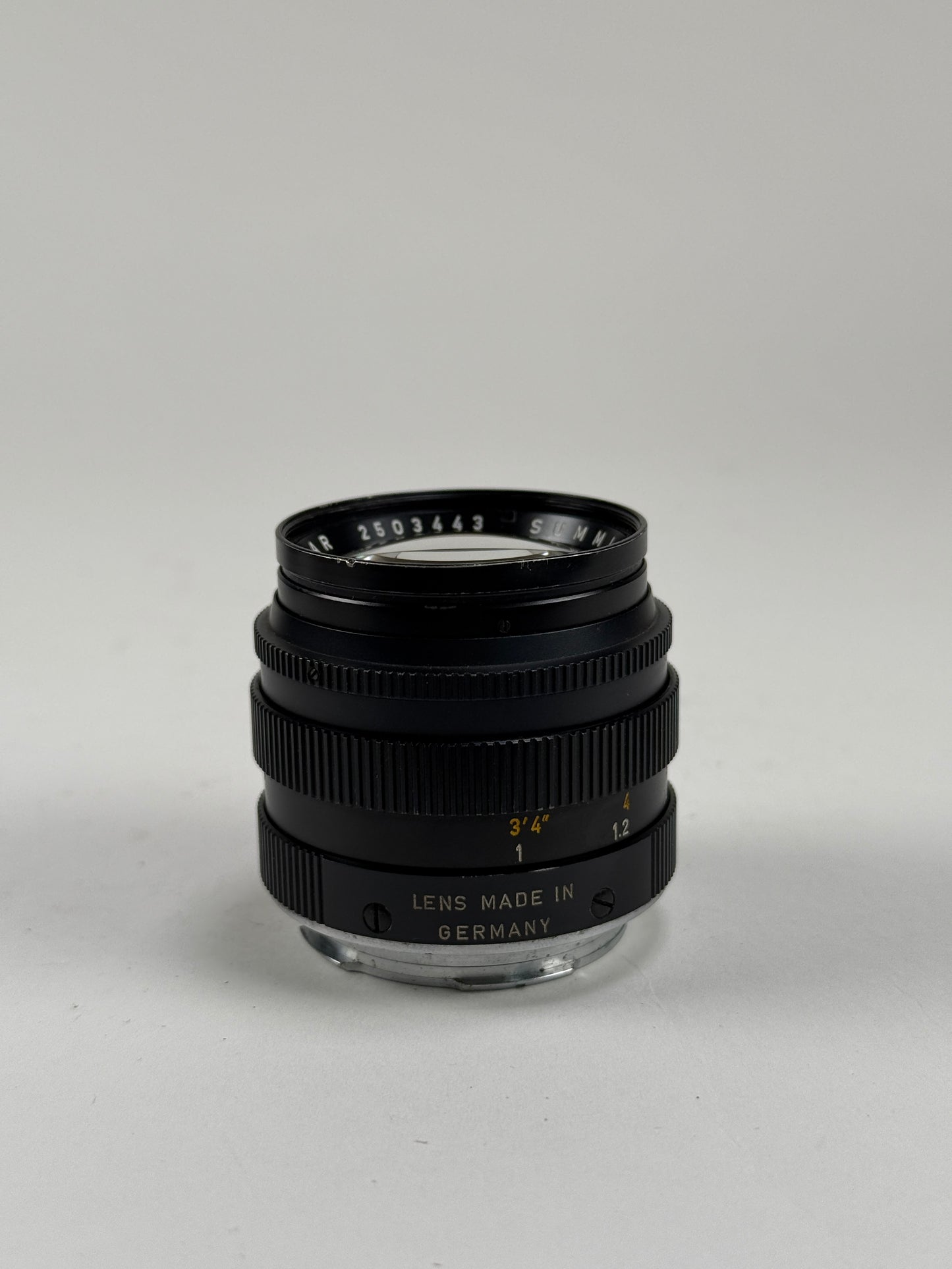 LEITZ Leica Summilux M 50mm F1.4 E43 Ver.II V2 Black Lens