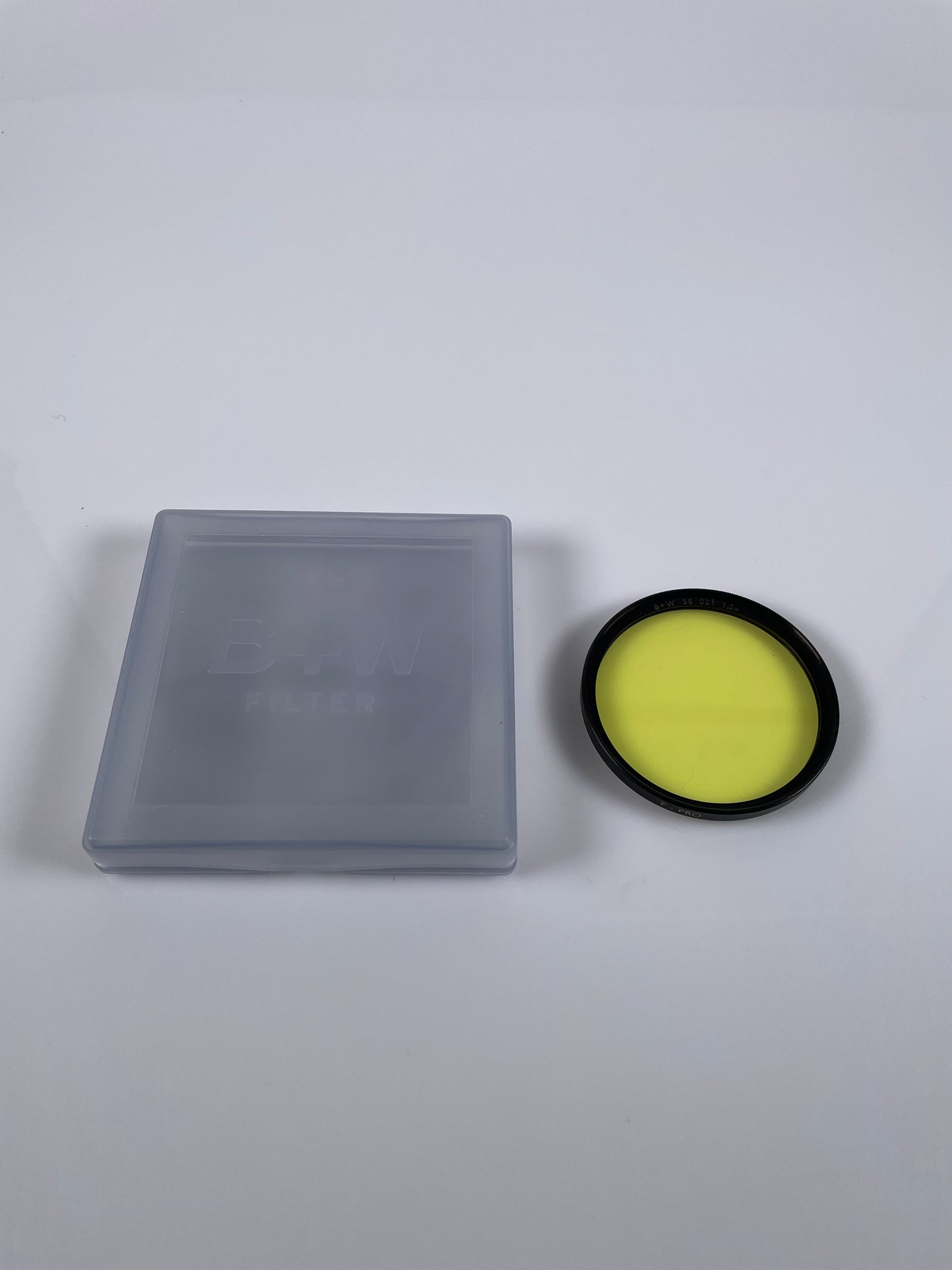 B+W 58mm 021 Glass lens Filter - Yellow 1.5x