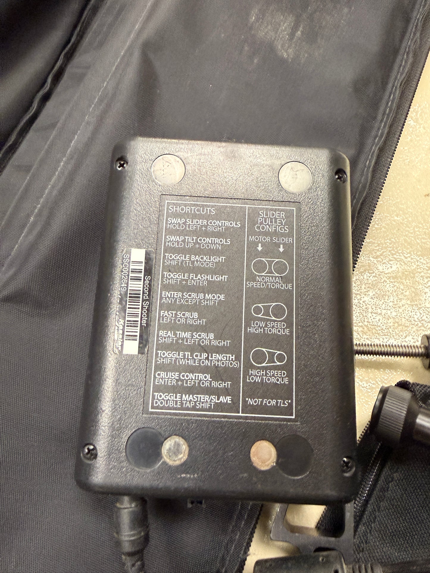 Kessler Crane CS1002 CineSlider 5Ft - Bundle With feet, and second shooter, soft case