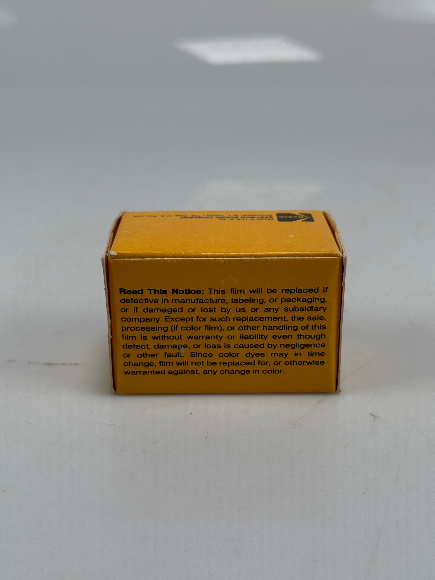 Kodak Photomicrography Monochrome Film 35mm 36exp SO 410