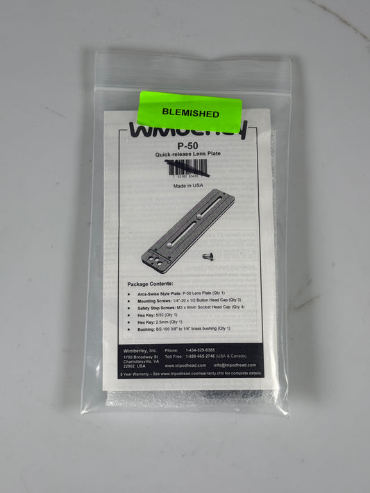 Wimberley P-30 Universal Lens Plate P30