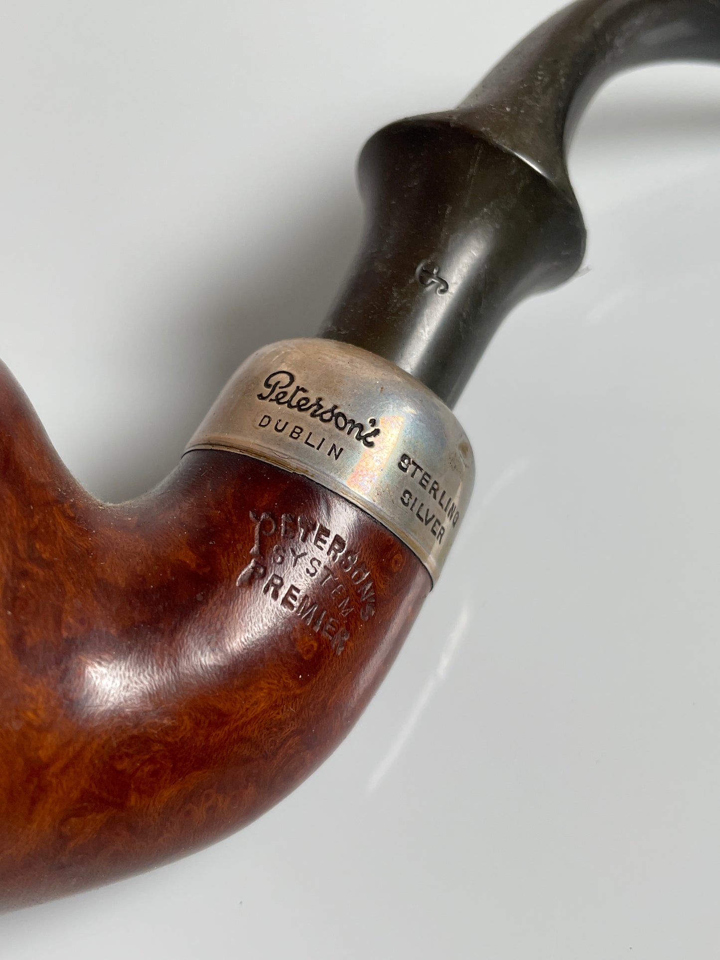 Peterson’s Premier System XL302 Pipe Republic of Ireland Sterling Silver