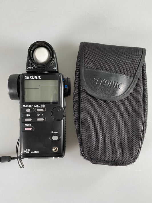 Sekonic L-508 Zoom Master Flash Light Meter