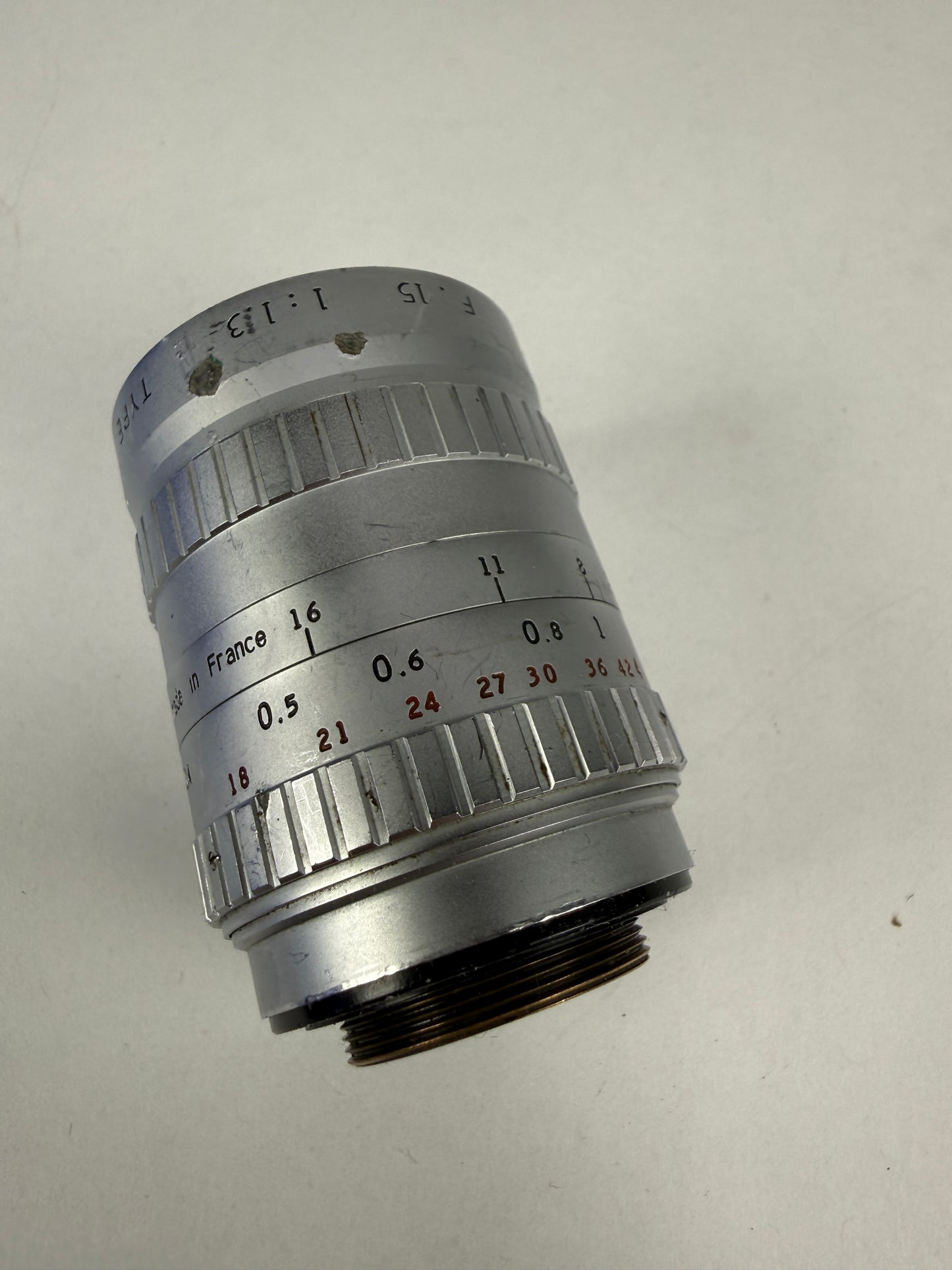 B&H Angenieux 15mm f1.3 R41 C Mount Lens Camera Adapt M4/3 BMPCC Bolex