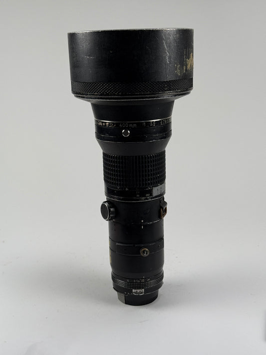 Nikon 400mm f3.5 ED ai Nikkor camera telephoto lens