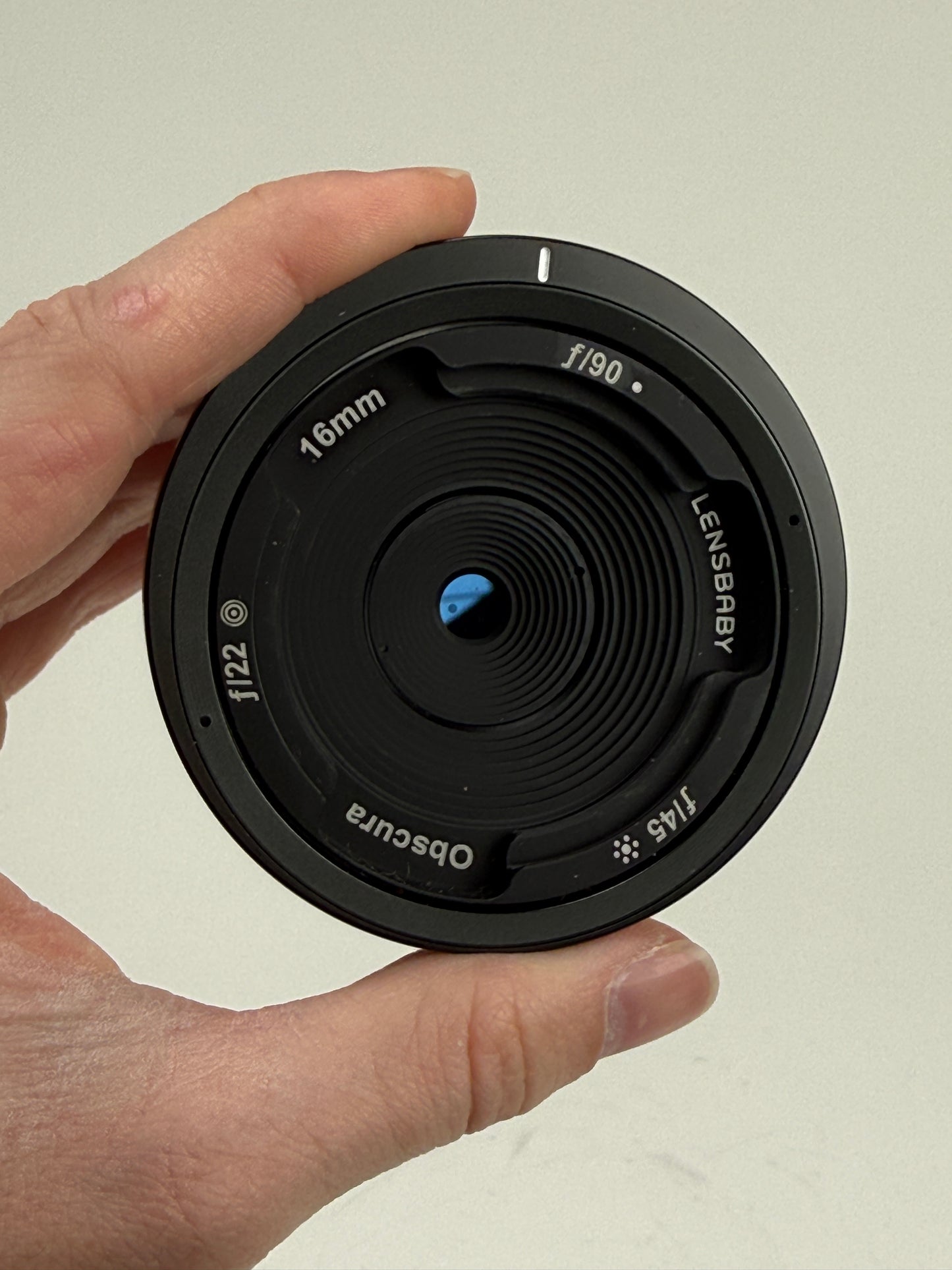 Lensbaby Obscura 16mm Pancake Pinhole for Sony E mount RARE