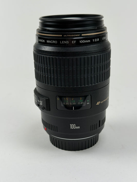 Canon EF 100mm f2.8 Macro USM Prime Lens