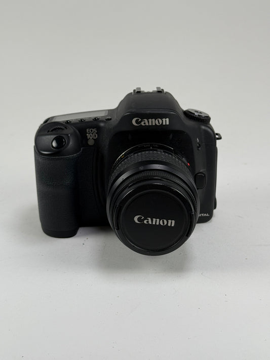 Canon EOS 10D 6.3MP Digital SLR Camera w/ EF 18-55mm EF Zoom Lens
