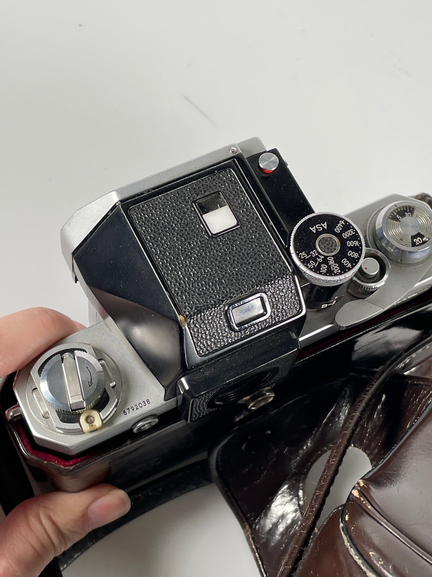 Nikon F Photomic FTN 35mm SLR Chrome Camera Body with case