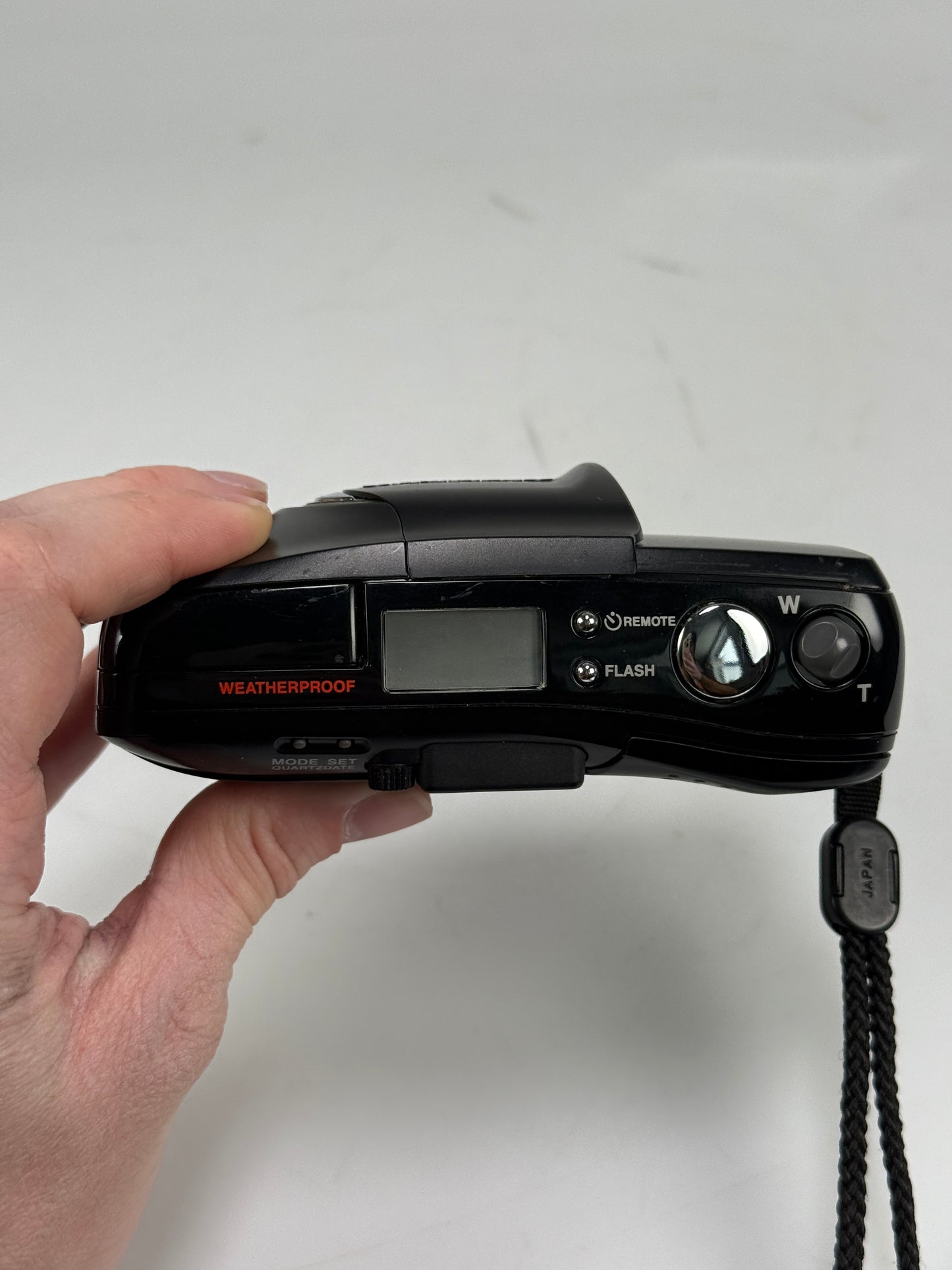 Olympus Mju Zoom 105 AF 35mm Point & Shoot Film Camera Black