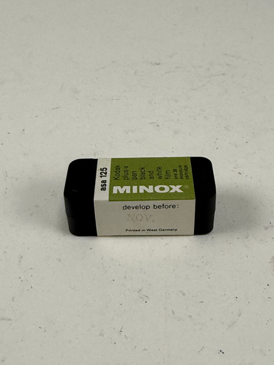 MINOX Film Kodak Plus X ASA 125 36 exp.  Rare, Sealed