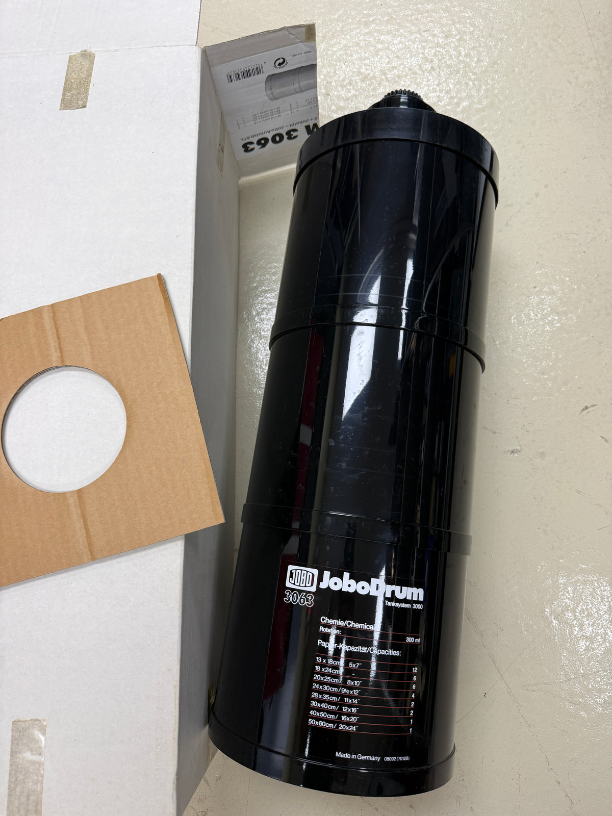 Jobo 3063 Expert Drum for Prints and ULF up to 11x14