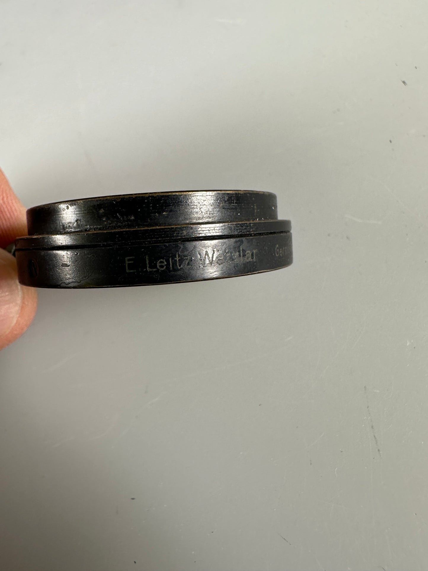 Leica Leitz Oben Clamp-on A-36 Graduated Yellow Filter