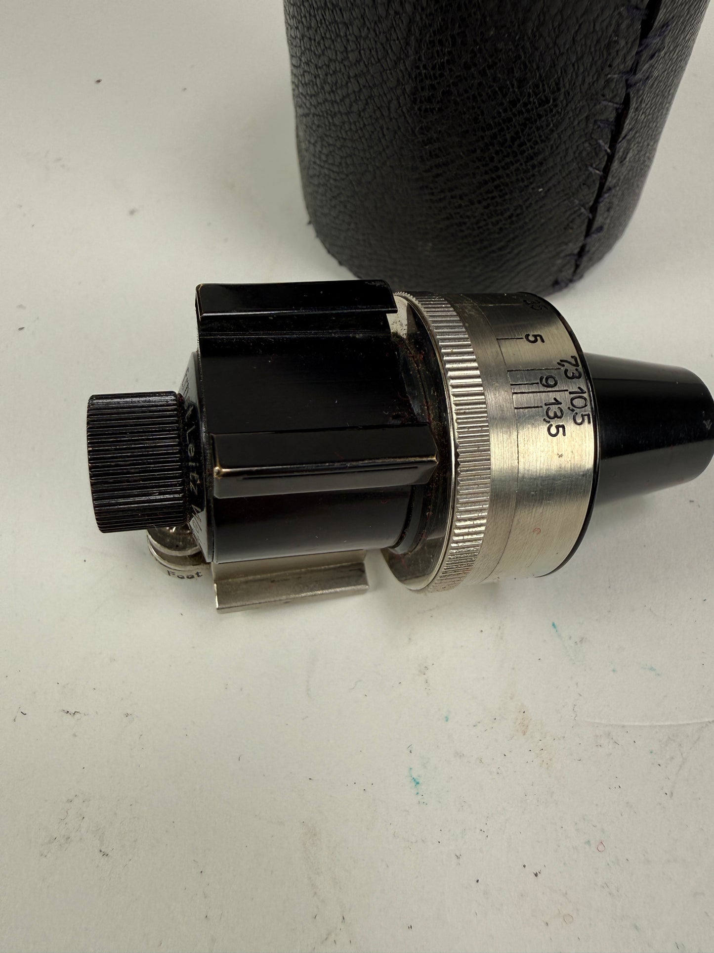 Leica VIDOM finder in black/nickel finish in BOX, 7,3cm