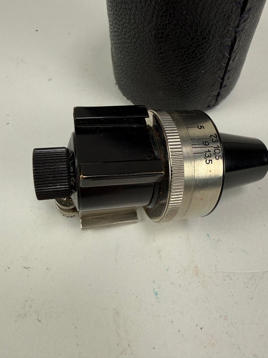 Leica VIDOM finder in black/nickel finish in BOX, 7,3cm
