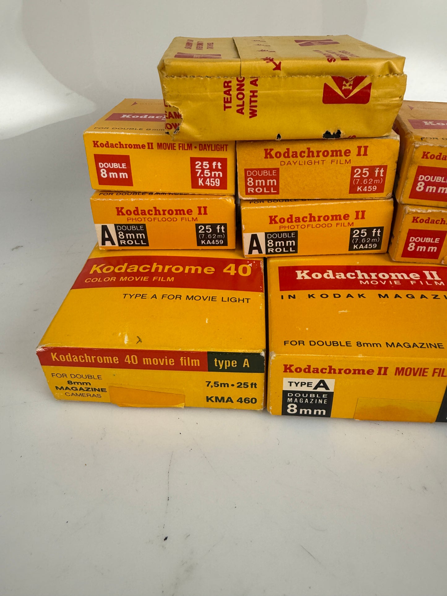 Double 8mm and super 8 film lot 10 rolls kodak Kodachrome